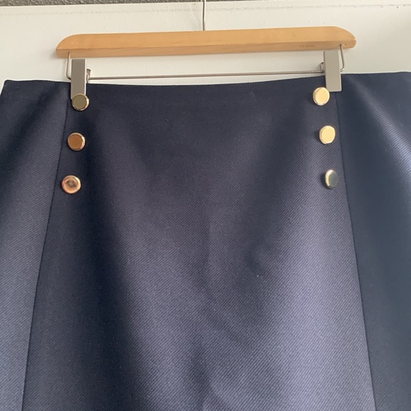 Calvin Klein Textured Skirt Size 16 - Picture 3 of 6